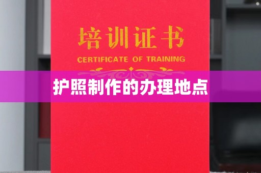 平坝护照制作的办理地点